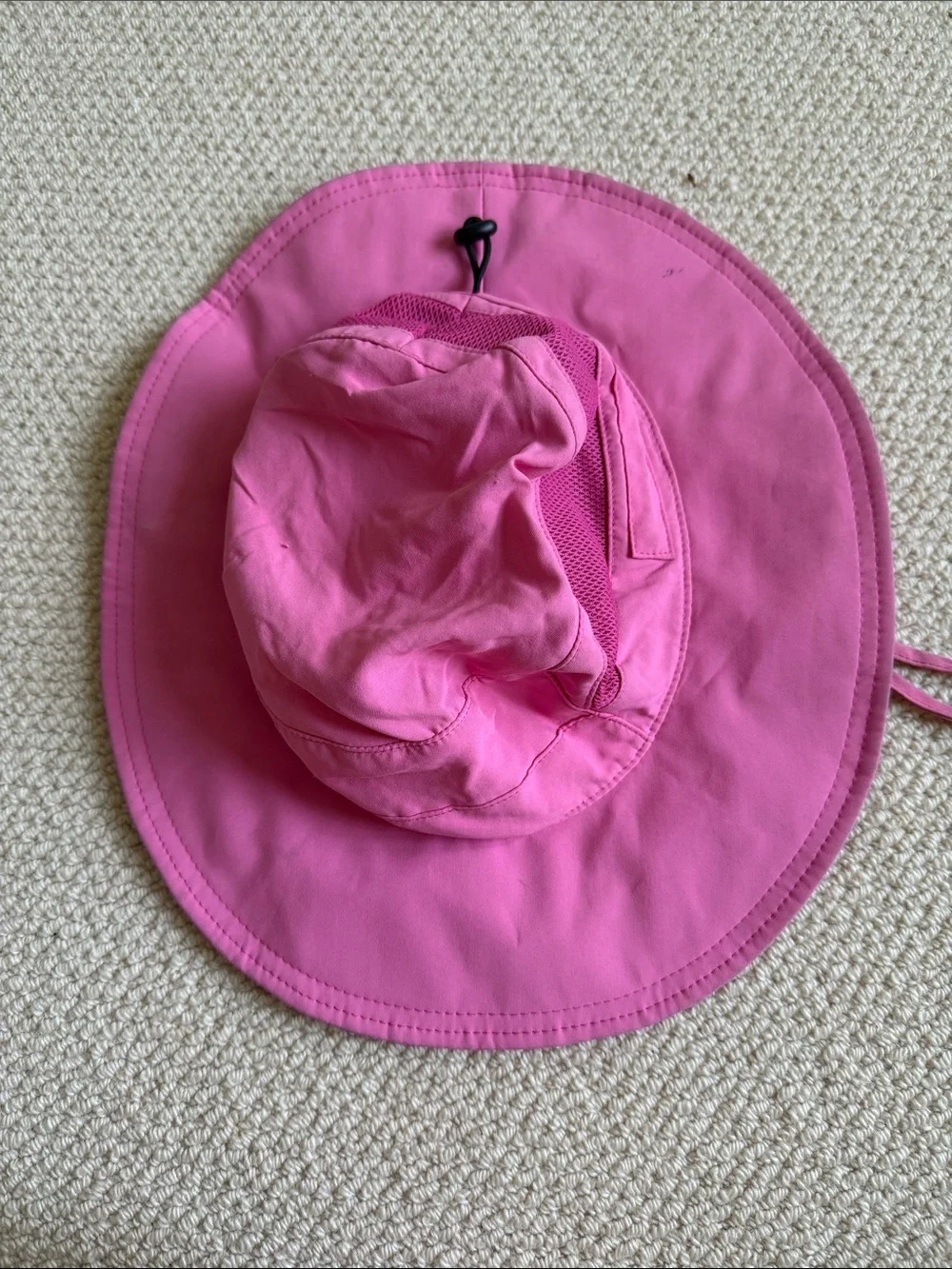 Pink Kids Sun Hat - Lightweight Bucket Style